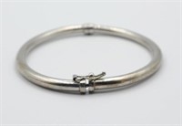 Sterling Silver Bangle Bracelet 7.1g