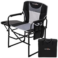 SUNNYFEEL Camping Directors Chair, Heavy Duty,Over