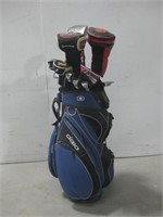 Ogio Golf Bag W/Assorted Clubs