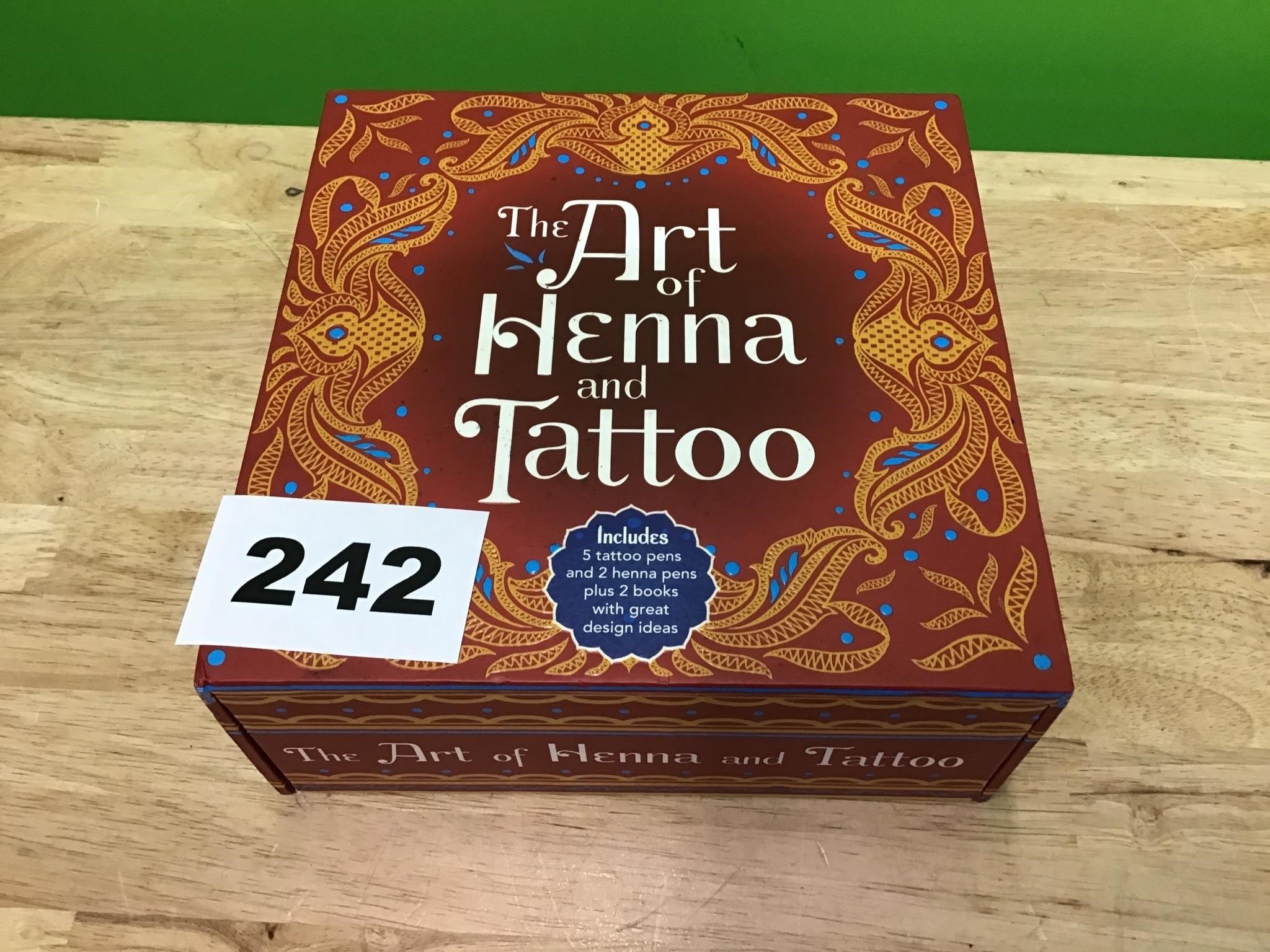 The Art of Henna and Tattoo Kit