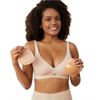 C826  Niidor Bra Inserts Push-up Pads, Nude -