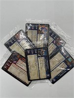 Lot of (6) World of Warcraft Miniatures Game Cards