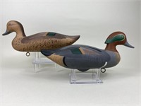 Madison Mitchell pair of Green-Winged Teal Duck De