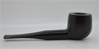 The Pipe, black ebony color, short large billiard