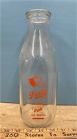 Vintage Purity Milk Bottle