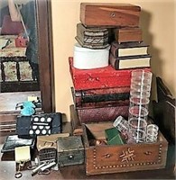 Ladies Jewelry Boxes, Wallets and More