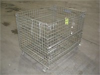 Steel Parts/Equipment Bin - Collapable 40x32x34