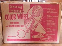 Vintage Penetray motorized color wheel base in
