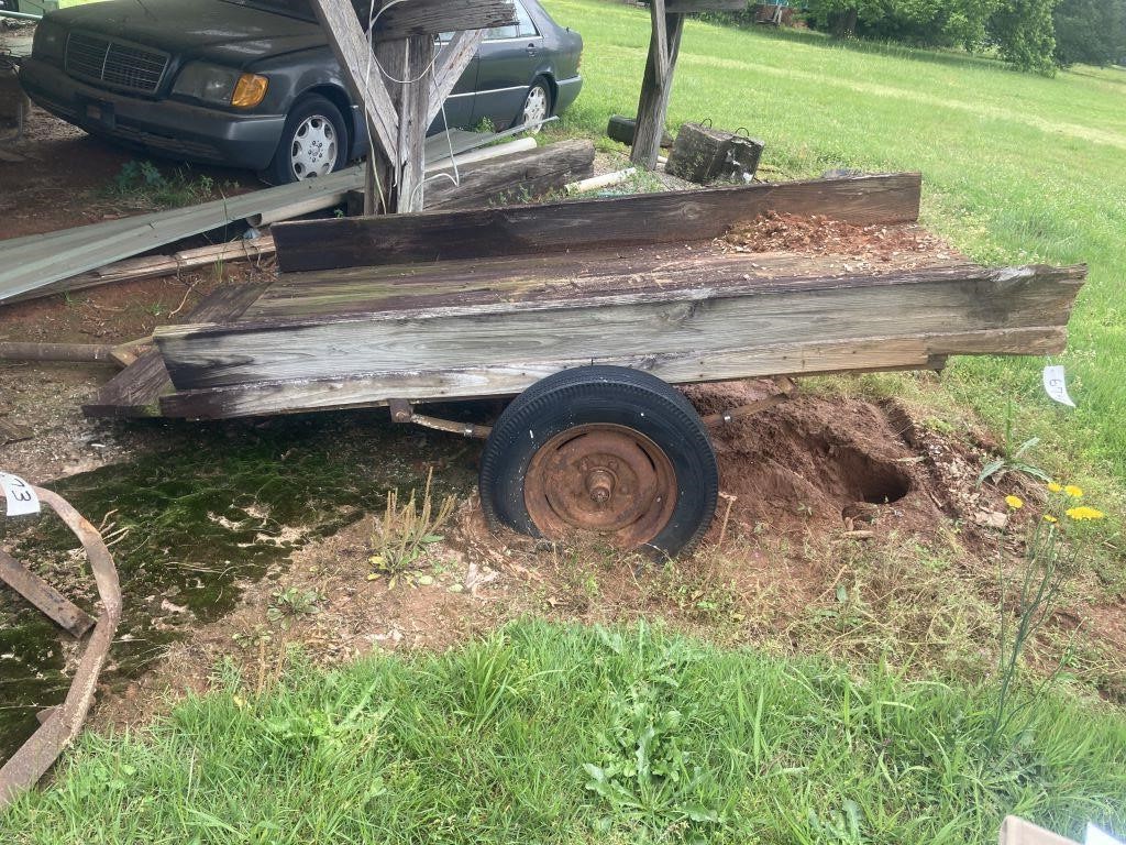 Homemade Bumper Trailer