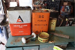Allis Chalmers & Others Advertising Tins