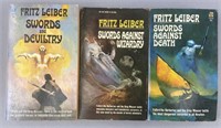 Three Fritz Leiber Science Fiction 1st Editions