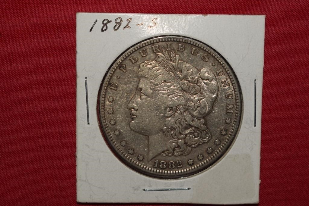 1882-S Morgan Silver Dollar