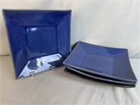 William Sonoma Blue Plates