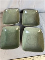 William Sonoma Green Bowls