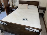 Full Size Bed, end tables