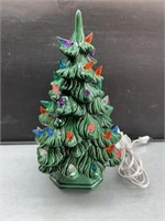 Electric Ceramic Lighted Christmas Tree