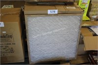 12ct air filters 25x25x1