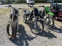 3- NEW AGE DIRT BIKES (PARTS ONLY) BILL OF SALE