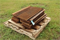 Pallet of Metal Grates