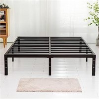 Wulanos King Size Bed Frame, 3500lbs Heavy Duty