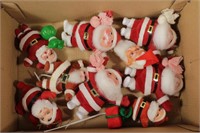 Vintage Christmas Ornaments - Santa Claus
