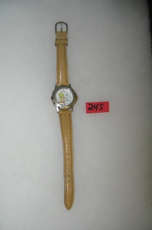 Tweety Bird character wrist watch