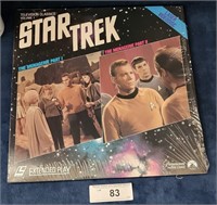 SRAR TREK The MENAGERIE 1 & 2 Laser Disc