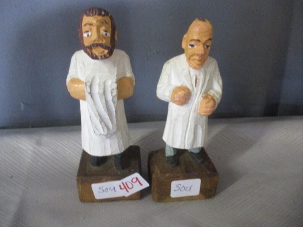 wooden carved figures