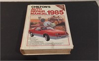 Chilton's Auto Repair Manual 1985