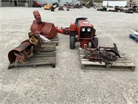 H16 Gilson Lawn Tractor with Attachments