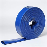 2 Dia x 300ft Heavy Duty Flat Lay PVC Hose