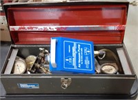 Air vacuum pump, metal tool box and more