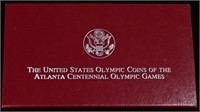 1996-P PROOF SILVER OLYMPIC TENNIS COMM $1 OGP