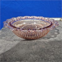 Old colony pink large bowl