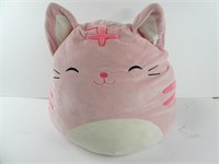 Large Size Pink Cat Squishmallow Plushie
