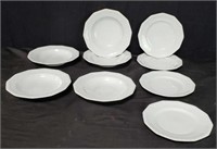 Group of  Rosenthal china plates (4) & bowls (5),