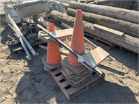 Pallet of Safety Cones