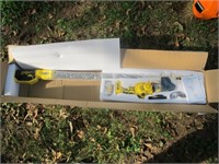 8 INCH POLE SAW. BATTERY BY IMOUN,  NEW IN BOX