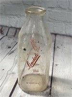 Lindane dairy bottle quart