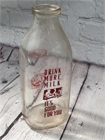 Pet dairy products court milk bottle 1948