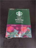 Starbucks Caffe Verona Dark Roast Coffee K Cups