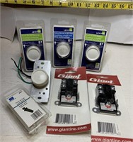Light dimmers , thermostats