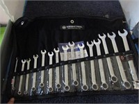 WRIGHT TOOL METRIC WRENCH SET -- 7mm - 22mm