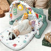 Baby Gym Mat  HDJ Upgrade Play Mat with Side Rails