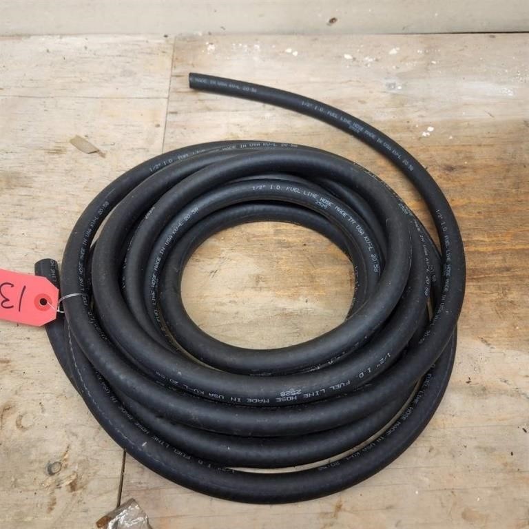 Unused Deco Fuel Line Hose 1/2"IDxApprox 25'