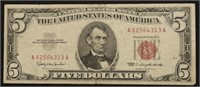 5 DOLLAR RED SEAL VF