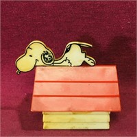Plastic Snoopy Pencil Sharpener (Vintage) (Small)