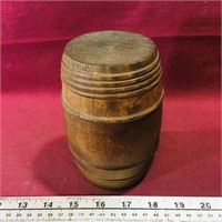 Small Barrel Keg Container (6" x 3 1/2")