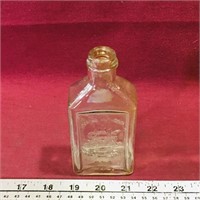 A.S. Linds Glass Bottle (Vintage) (5 1/2" Tall)