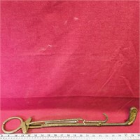 Fox Tongs Tool (Antique) (21 1/2" Long)